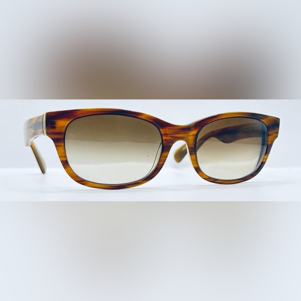 SRO Brown Oval Sunglasses Frames Only